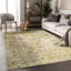 Hand Knotted Wool Floral Area Rug