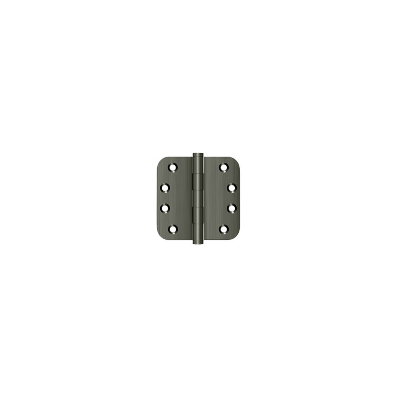 102'' x 102'' Butt Bearing Hinge, Antique Nickel