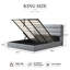 Lit plateforme tapissier avec rangement relevable-230536763-231838670
