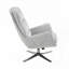 Fauteuil d'appoint pivotant confortable avec repose-pieds-1940849123