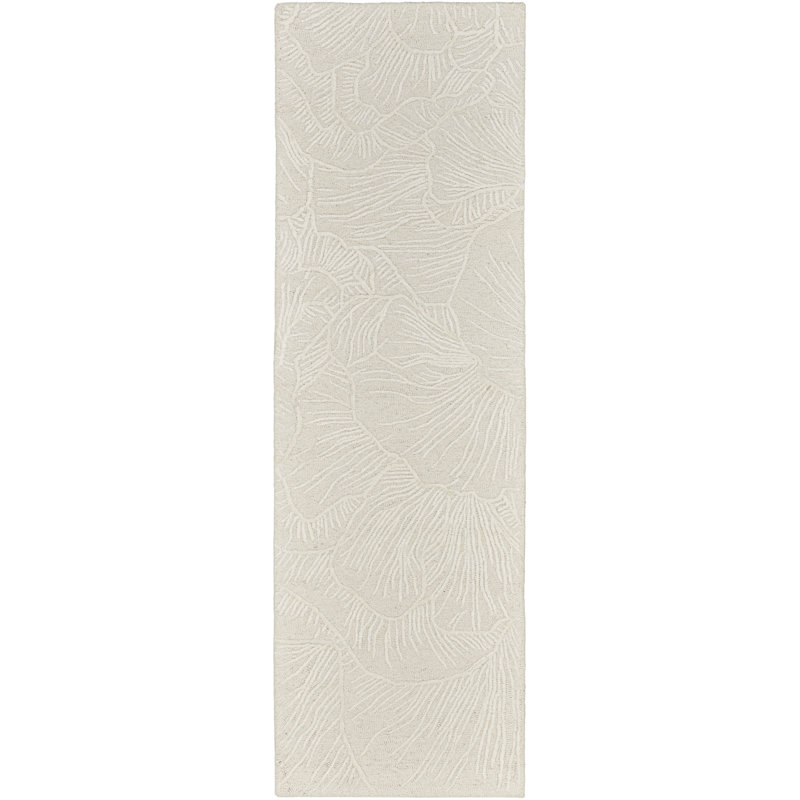Tapis ivoire Nourison Avra, Tapis de couloir 2 pi 3 po x 7 pi 6 po