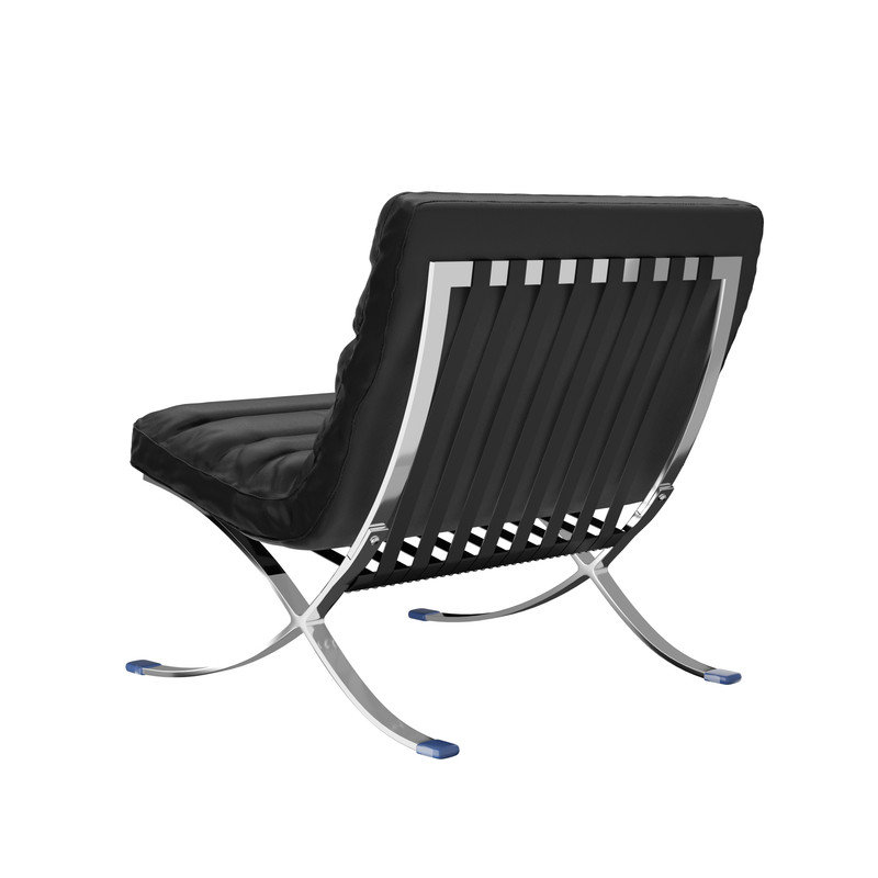 Méridienne pliable Mid-Century, Noir, noir, noir, noir