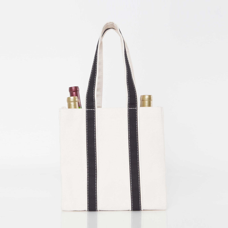 Porte-bouteilles pour quatre bouteilles, Noir