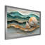 Coquillage et sable émeraude II - art mural bord de mer-1011811039-1011811025-1011811028