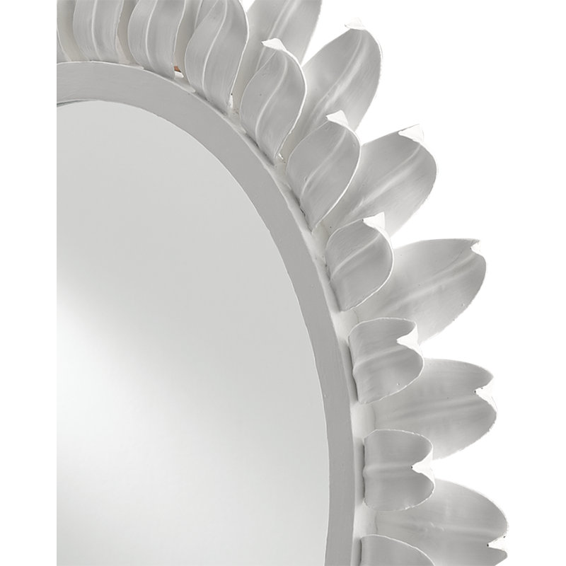 August Flat Metal Wall Mirror