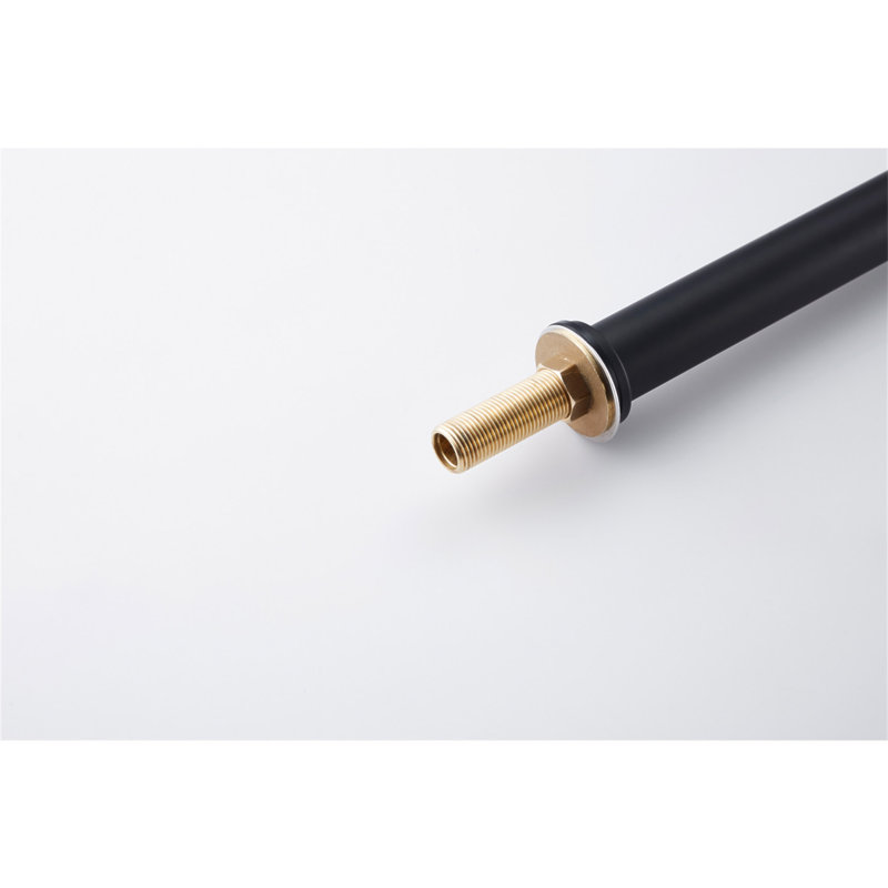 Robinet remplisseur de pot avec tige d'extension, Noir mat