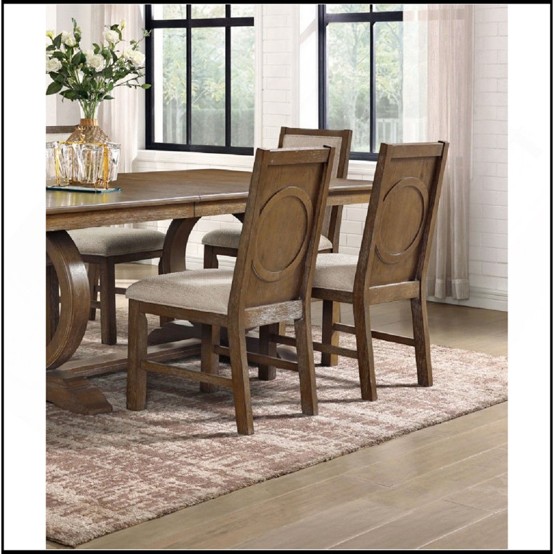 Chaises d'appoint de style transitionnel 2 pièces