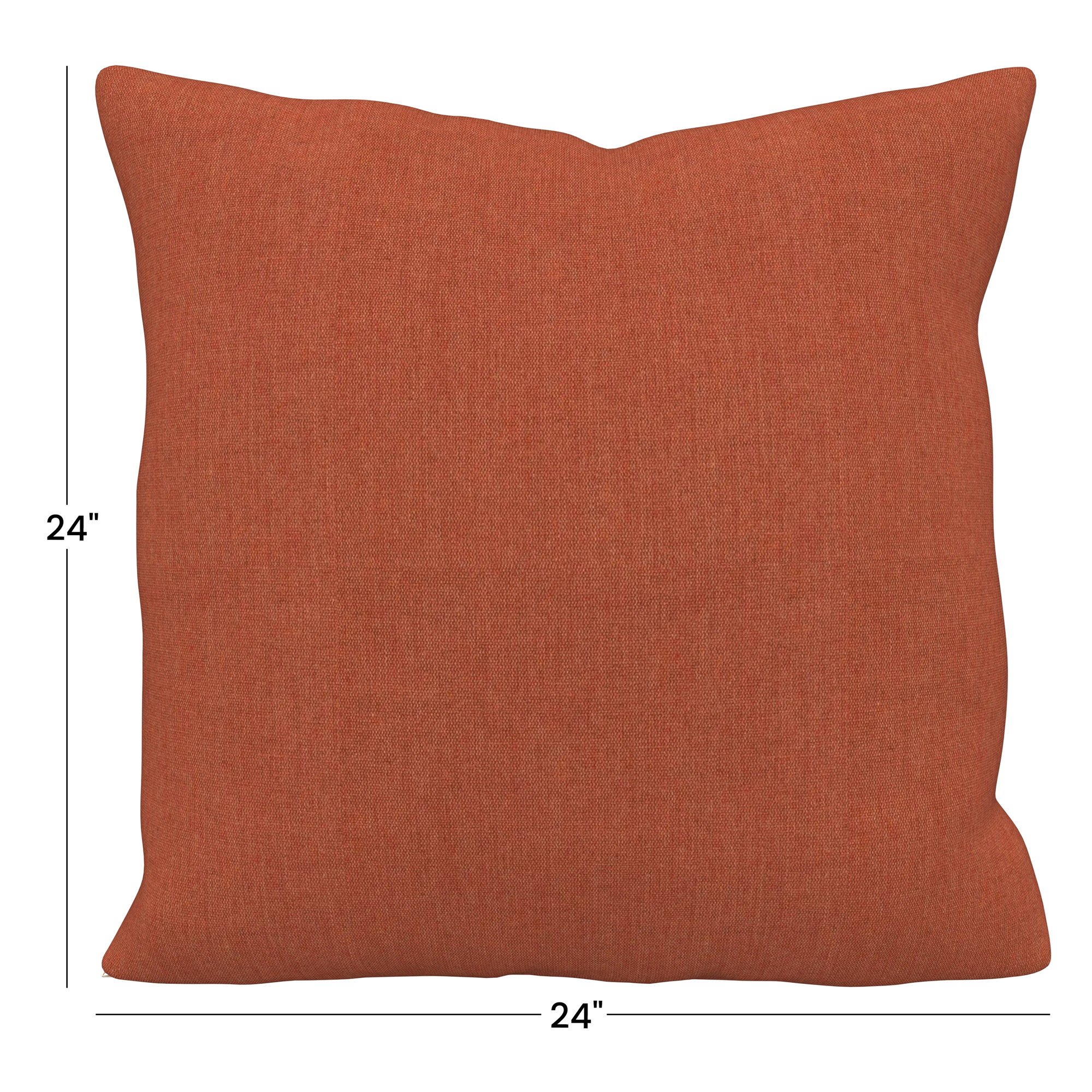 Indoor/Outdoor Throw Pillow, Sunbrella Play Adobe, Square 24"