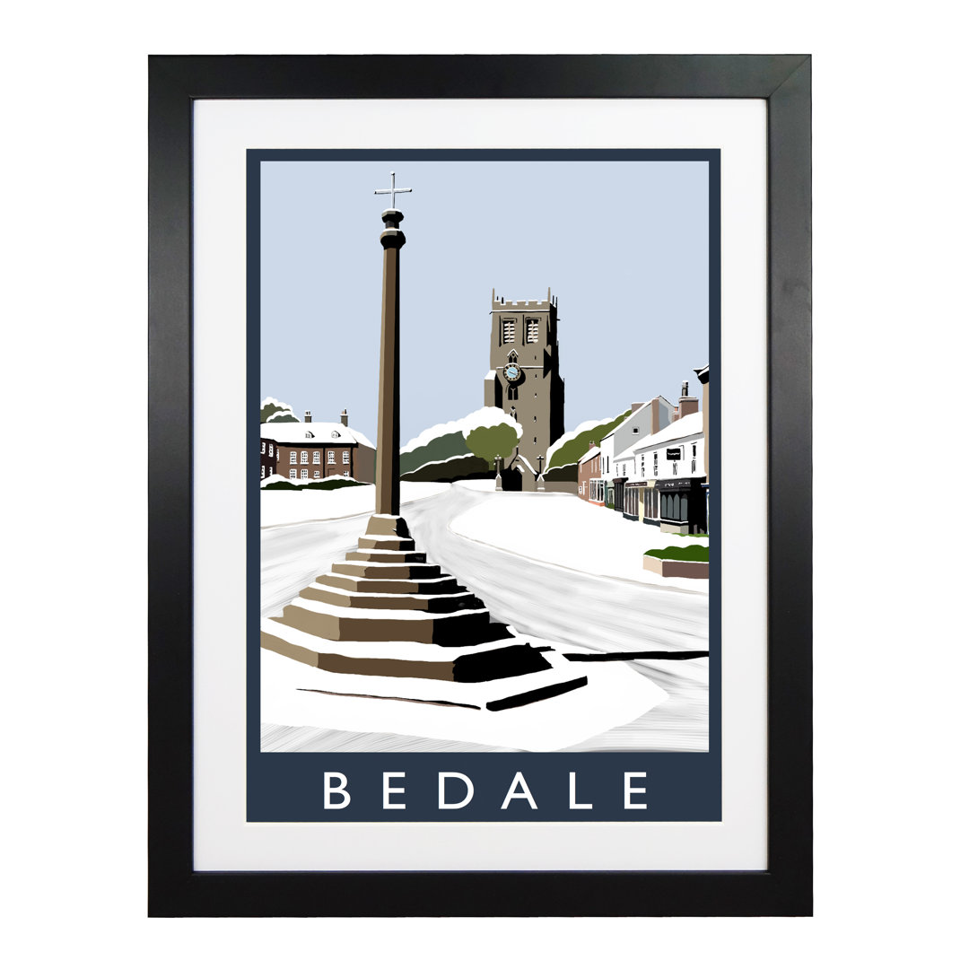 Bedale Snow by Richard O'Neil - Graphic Art Print on Paper