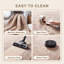 Tapis Bracken traditionnel de style persan audacieux, gris crème ivoire beige rose, lavable à la machine, antidérapant, à poils courts, pour l'intérieur et l'extérieur, adapté aux animaux domestiques, idéal pour le salon, la chambre, la salle à manger, l'entrée, le couloir ou le bureau.-2089445519
