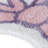  Home Pink Bow Shaped Tufted Bath Rug, 18" X 27"