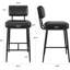 Faux Leather Accent Chair