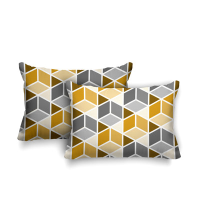Coussin cubique intérieur / extérieur Cubana