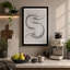 Flowing Spirals Abstract - Wrapped Canvas-38469449-38469453