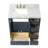 Ariel Cambridge 36 In. Left Offset Vanity With 2 In. Carrara Marble Countertop-105903795-134280567-134280568