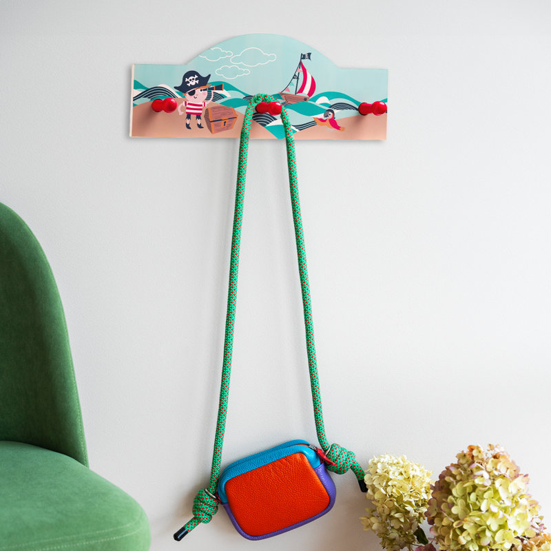 Wall 3 - Hook Coat Rack
