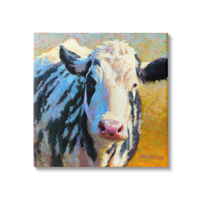 Art mural sur toile Vache tachetée par Rita Kirkman