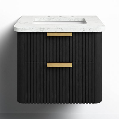 Liljan 24" Oak Single Bathroom Vanity