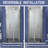 32-33.9 in. W x 72 in. H Frameless Bi-fold Shower Doors with Clear SGCC Tempered Glass-105844306