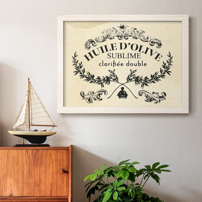 " Antique French Label IV "
