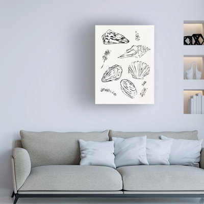 Highland Dunes Melissa Wang Sea Spirals I Canvas Wall Art