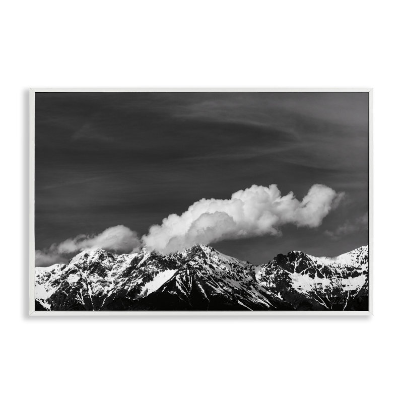 «Dolomites with Billowing Clouds», art de la giclée encadrée par Deborah Revell, H 16 po x l 24 po