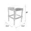 Tabouret de bar 28 po Vanbrunt