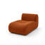 Chaise sans accoudoirs modulaire (jaune-brun)-1057746345
