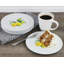 Assiette plate en mélamine 8,5 po Dentelle