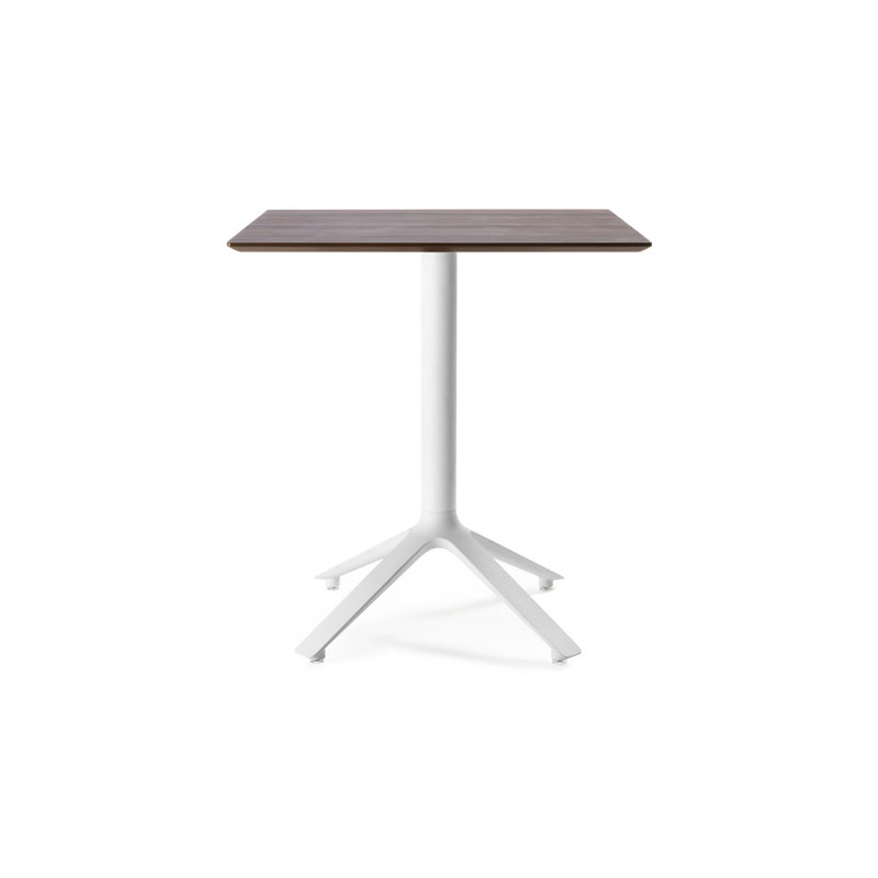 EEX Square Dining Table, Gray, Walnut