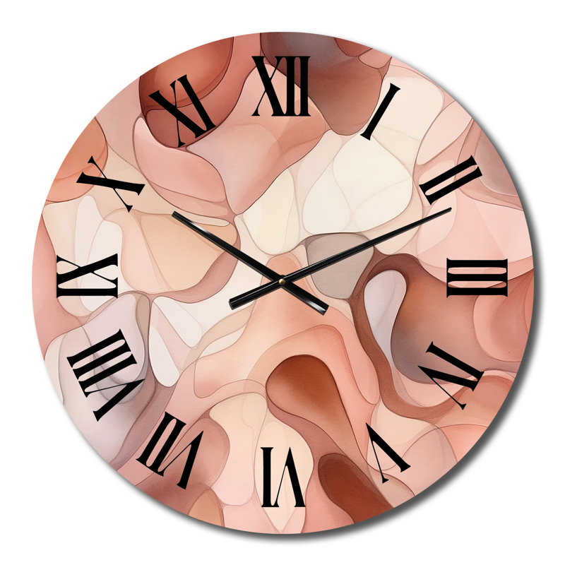Horloge murale Nutshell Abstractions, Petit