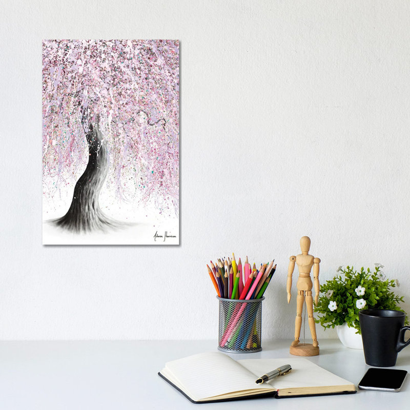 June Jive Tree by Ashvin Harrison - Print on Canvas, Wrapped Canvas, 20.32 cm H x 30.48 cm W
