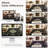 Sunflower Vintage Medallion Print Area Rug Non-Slip Machine Washable Low Pile for Living Room Bedroom-1753251599-1753251602