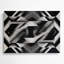Art mural noir Op Art 4