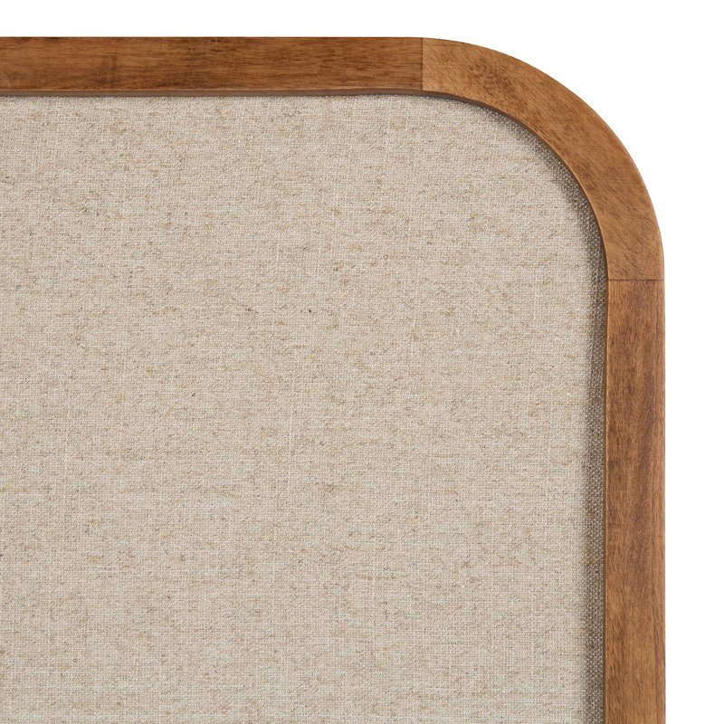 Fabric Corkboard / Bulletin Board, Rust Brown