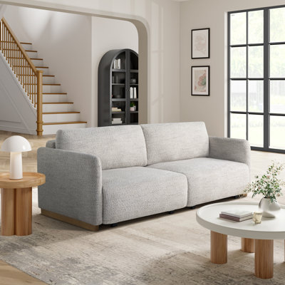 Canapé-lit convertible Serta Durango 86 po Queen Size, relevable et pliable, idéal pour les espaces restreints.