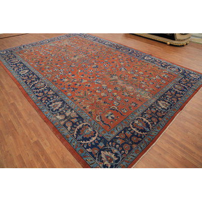 Pre-1900 Antique Traditional Rug 11x16