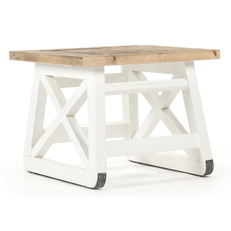 Solid Wood End Table