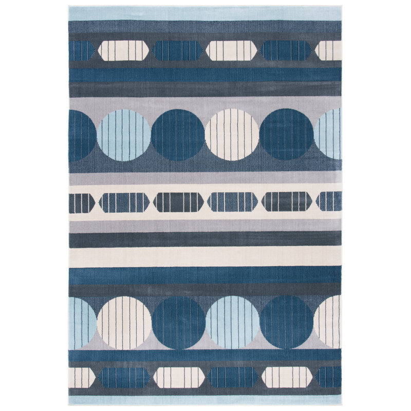 Horrell 300 Performance Geometric Rug, Rectangle 5'3" x 7'7"