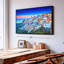 Impression romantique sur toile romantique Santorini Sunset-1398549825