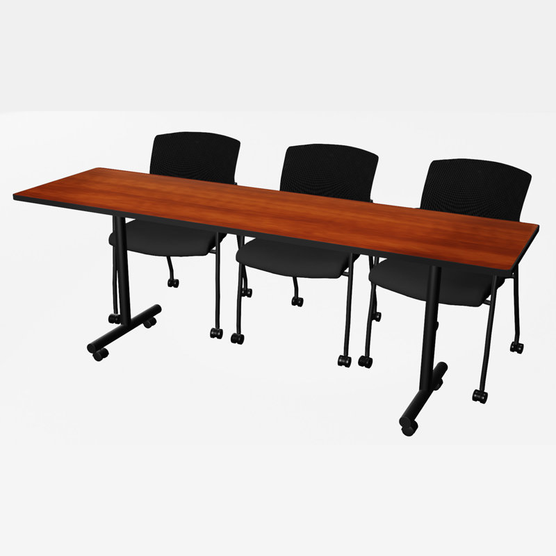 Nishika Mobile Training Table, Cerisier, H 29 po x L 84 po x l 24 po