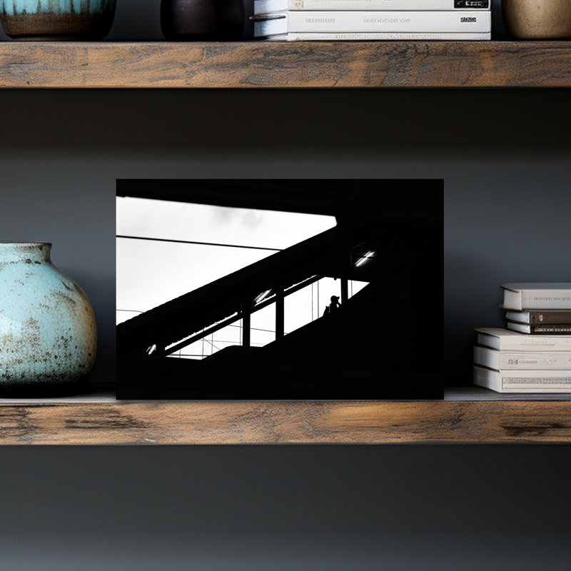 Contemporary Art Abstract Contemporary Urban Architecture Wall Art by Rahmad Adriansyah - Wrapped Canvas Print