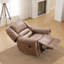 Fauteuil inclinable manuel standard de 40,9 po de large et surdimensionné en similicuir avec garniture cloutée (ensemble de 4)-542093999