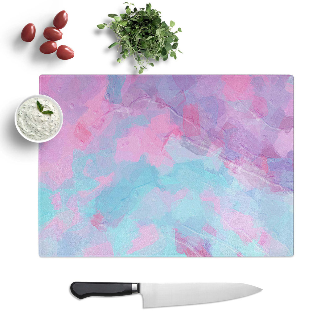 Glass Free Light in Abstract Chopping Board