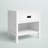 Hivernage 1-Drawer Solid Wood Nightstand-3056514