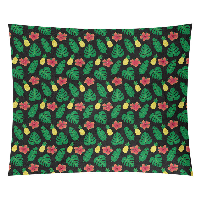 Tapisserie tropical par katelyn elizabeth Kitterman, H 27,5 po x l 37,5 po, Intérieur