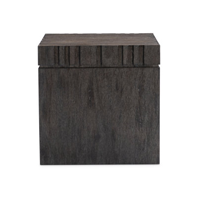 Solid Wood Top End Table