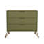Commode vert olive