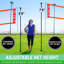 Ensemble de jeu de volleyball GoSports Slam X 4 Way - Ultimate Backyard & Beach