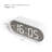 Battery Operated Small Size Clock With Night Light, Digital Alarm Clock, LED Desk Clock-485999157